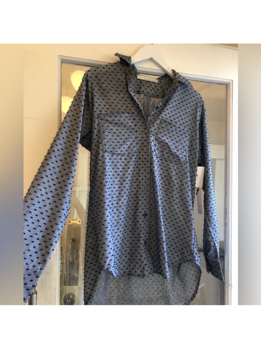 Stillwater chambray button down shirt